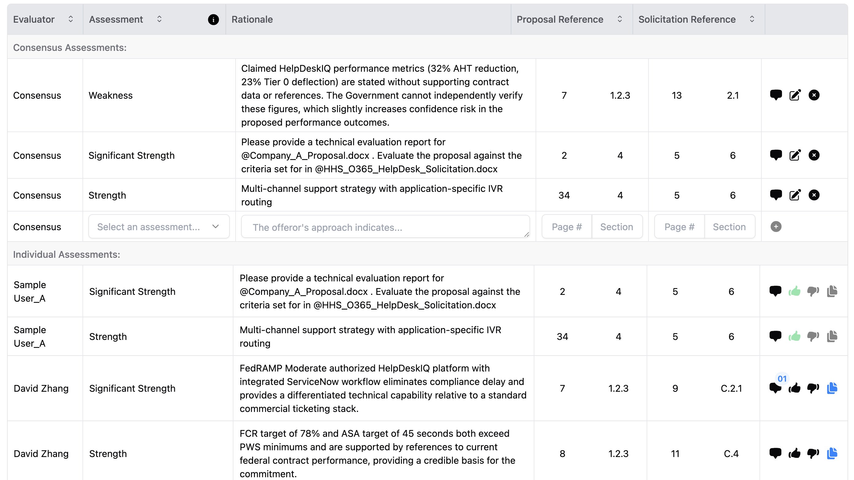 ArcSelect source selection and proposal evaluation software — multi-evaluator scoring for federal and SLED procurement